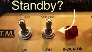 How I Use The Standby Switch