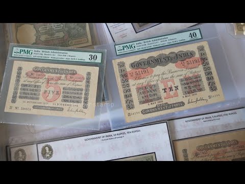 INCREDIBLY RARE INDIAN CURRENCY - VERY RARE BRITISH INDIAN CURRENCY