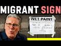 Migrant Sign GOES VIRAL...