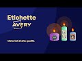 Avery Etichette adesive personalizzate: la tua candela artigianale, un'opera d'arte unica