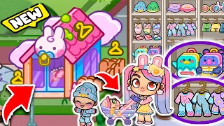 😱👉 NEW BABY STORE IN THE PAZU AVATAR WORLD GAME | I DECORATED A CLOSET WITH THE NEW BABY CLOTHES