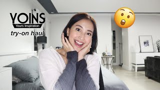 YOINS TRYON HAUL! | Philippines