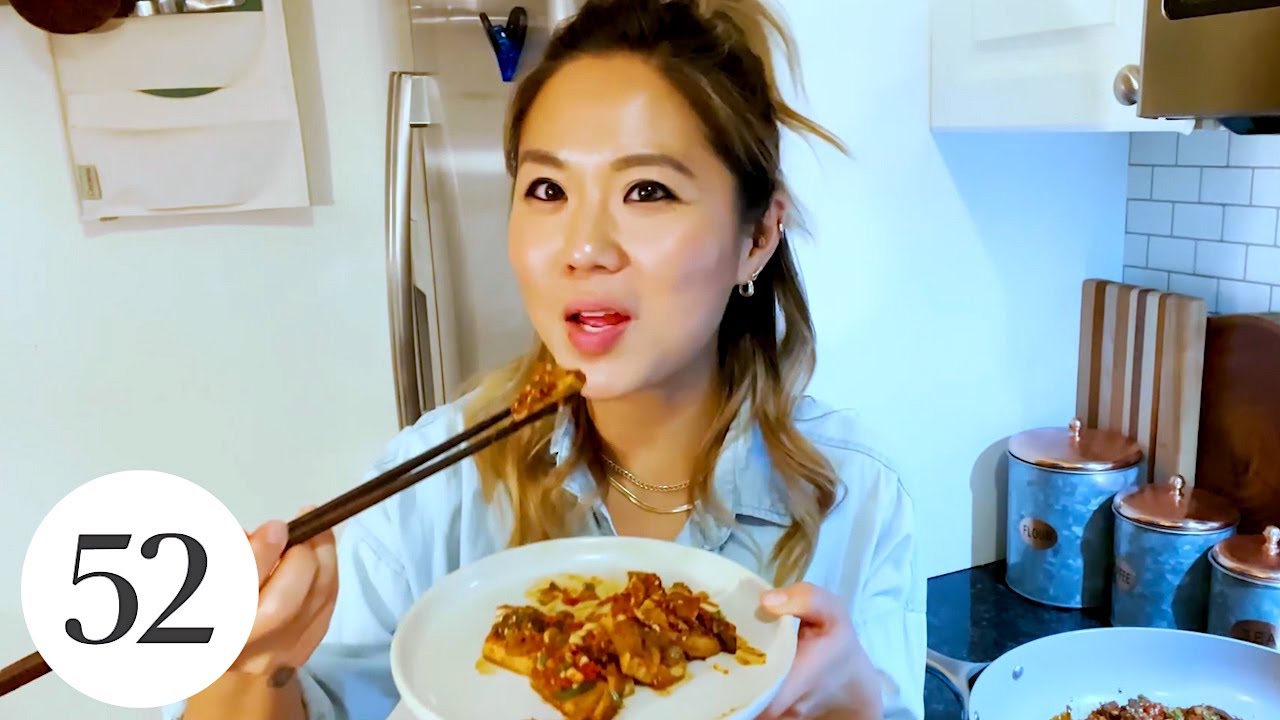 Dubu Jorim (Korean Braised Tofu) with Esther Choi | At Home With Us | Food52