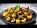 Как вкусно пожарить КАРТОШКУ С ШАМПИНЬОНАМИ? How to deliciously fry potatoes with champignons?