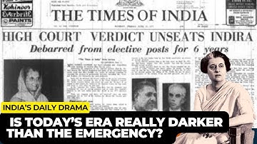 Indira Gandhi Vs Modi: Is Today’s Era Really Darker Than The Emergency? | Reality Check!