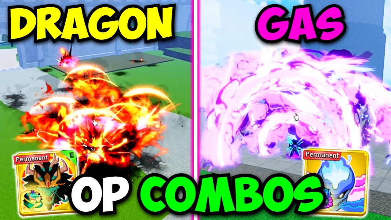 Gas Fruit Rework OP Combo For NEW Dragon Rework & Gas Fruit In Blox Fruits Update 24 ...