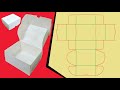 How to Draw Carton Die Cut / Template / Dieline for Product Packaging 100% Perfect Tutorial