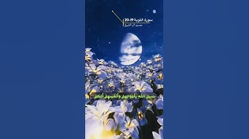 سورة التوبة الاية 19-20