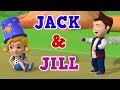 Jack and jill  jack and jill went up the hill  nursery rhymes  kids songs  baby rhymes  woohoo