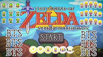 I made a 2.5D animation from The Legend of Zelda sprites! Remastered(Ep2)