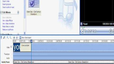 How to make a simple intro video on Windows Movie Maker
