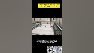 Automatic potting machine of solar panel production line