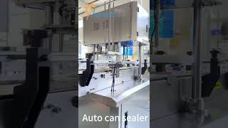 Square Bottle with Round Mouth Can Sealer Machine,Can Sealing Machine for jar , Automatic can seamer