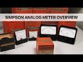 Analog Simpson Panel Meters - Teardowns