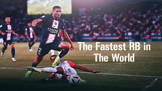 Achraf Hakimi ❯ The Fastest RB in The World ❯ Exceptional Speed • 2023