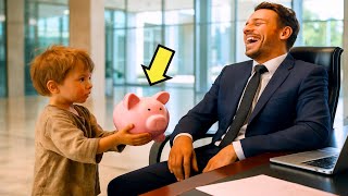 أريد أن أودع المال   فضحك المدير… لكنه تجمد عندما كسرت الحصالة