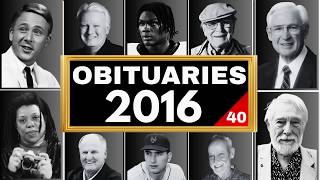 Information Notable Figures We Lost In DECEMBER 2016 | Celebrity Deaths & Obituaries News