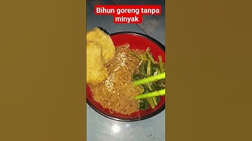 Thumbnail of Resep Bihun Goreng tanpa minyak