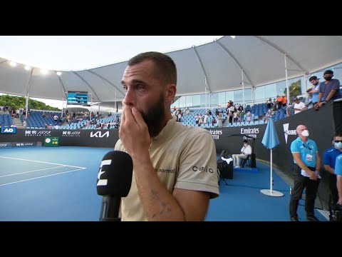 En larmes, Paire savoure : "Beaucoup me crachent dessus mais moi je suis là, au 3e tour"