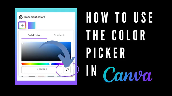 How to use the Color Picker in Canva