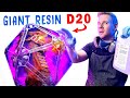 My giant resin d20  everything went wrong