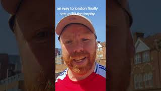 London to see arsenal lift the trophy #arsenalfc #arsenal #gunners #justarsenal #gunners #afc