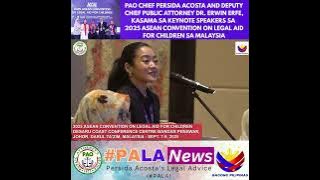 KEYNOTE SPEAKERS SA 2025 ASEAN CONVENTION ON LEGAL AID FOR CHILDREN SA MALAYSIA