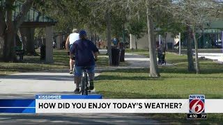 Beautiful weather in Kissimmee