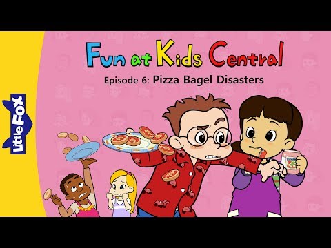 Fun at Kids Central 6 | Pizza Bagel Disasters | School | Little Fox | Bedtime Stories