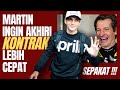 Martinator ❌️ Ingin Akhiri Kontrak Lebih Cepat ‼️ Aprilia Sepakat