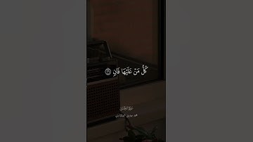 خشوع رهيب للقارئ الشيخ محمد صديق المنشاوي وهو يقرأ من سورة الرحمن