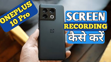 How To Screen Recording in OnePlus 10 Pro | OnePlus 10 Pro Screen Recording कैसे करें | @akstech4u
