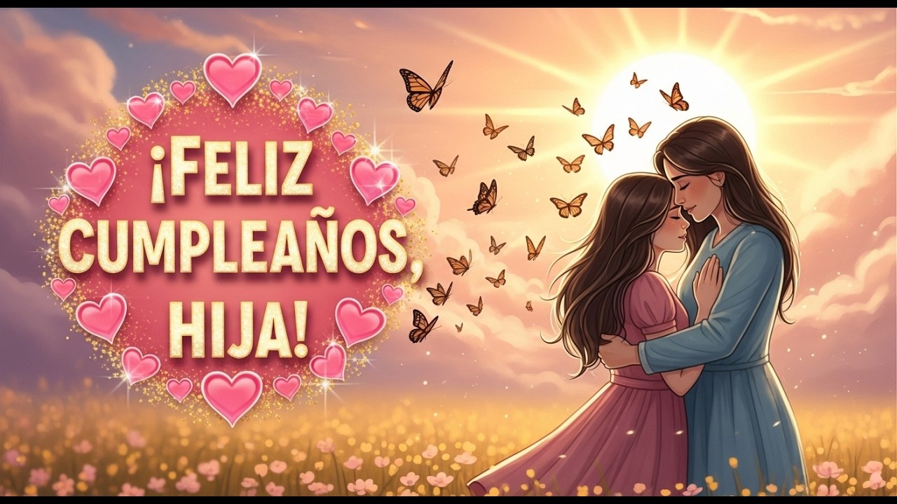 🎂 “Feliz Cumpleaños, Hija” – La Canción Más Emotiva Que Escucharás Hoy 💖 (Dedícasela YA)