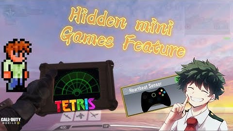 The Heartbeat Sensor Has Mini Games | CODM #Shorts