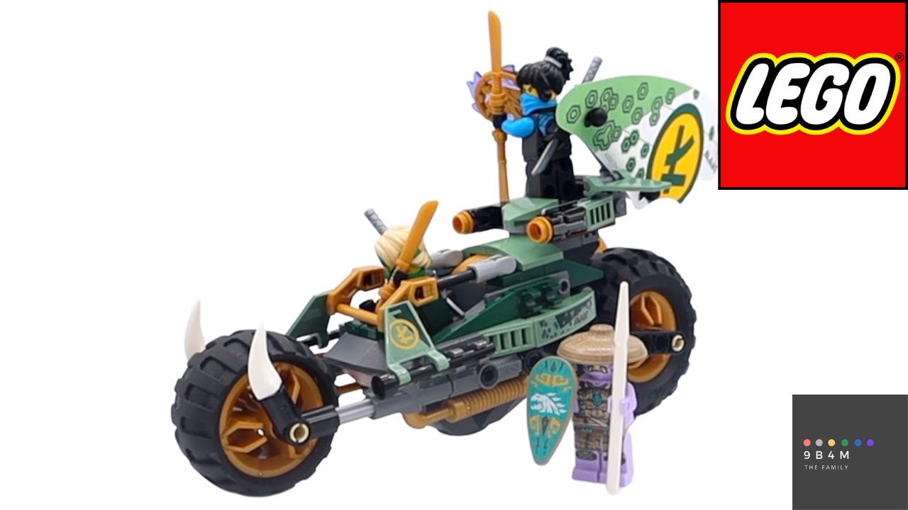 Lego 71745 Ninjago Lloyd'S Jungle Chopper Bike | - Youtube