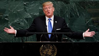 Trump's combative first speech to the UN general assembly