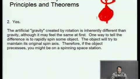 Physics Lecture:- General Relativity and Curved Spaces