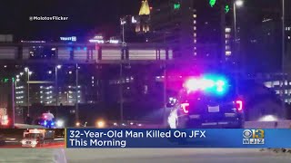 Man Dies After Being Struck By Car On I-83 In Baltimore
