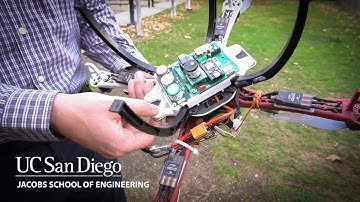 Proactive firefighting drones demo at UC San Diego