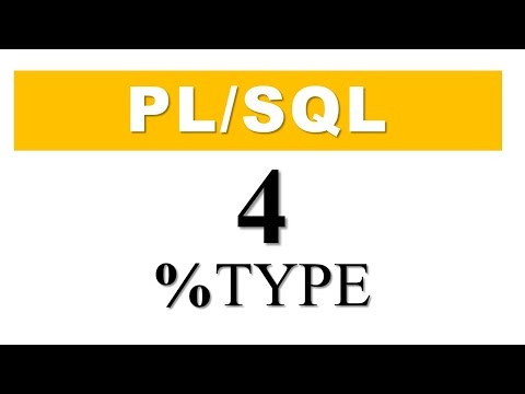 Video: Apa saja tipe data dalam PL SQL?