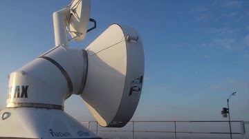 PARSAX radar measures the drone at the distance of 8 km