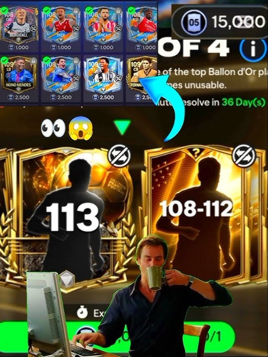 I opened 15k extra time token pack👀😱🥺 #fcmobile #eafc26 #fifa #fifamobile #support #cr7 #crazy #fypシ