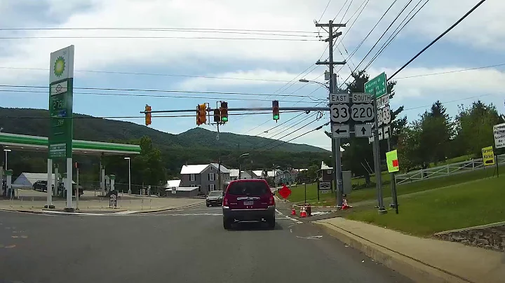 Driving through Franklin, West Virginia