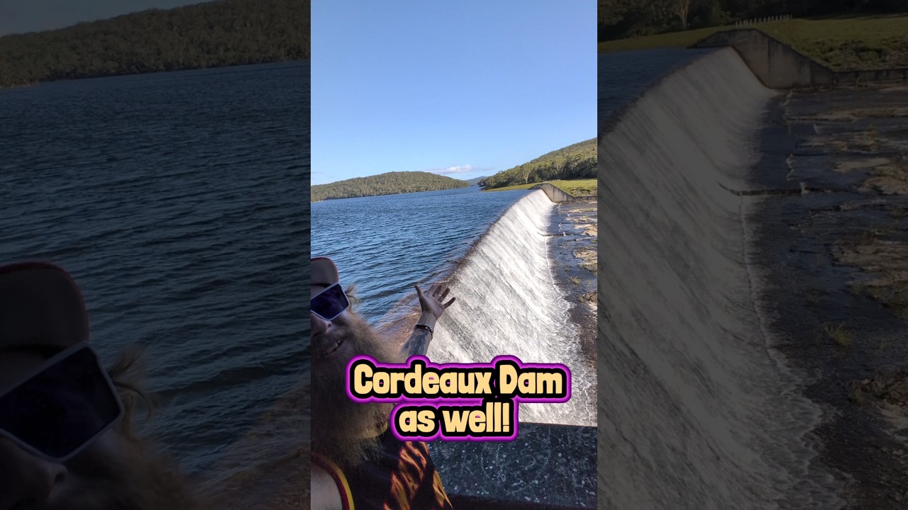 Водосброс плотины Кордо 💧🧱💦