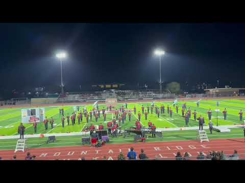 Bradshaw Mountain high school marching band competition  10-29-22