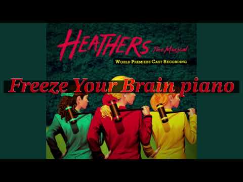 Piano Accompaniment (MR) | 뮤지컬 헤더스  - Freeze Your Brain