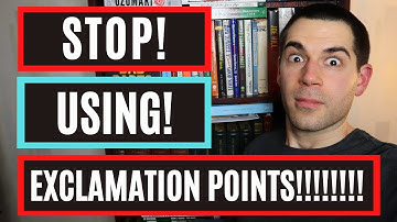 Using Exclamation Points in Dialogue (Fiction Writing Advice)