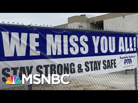 Los Angeles, San Diego Schools Will Be Online Only In Fall | Katy Tur | MSNBC