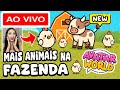 NOVO MAPA! FAZENDA COM VACAS E GALINHAS, NOVA ATUALIZAÇÃO PAZU AVATAR WORLD! Mary Games está ao vivo