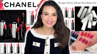 NEW CHANEL ROUGE ALLURE VELVET NUIT BLANCHE COLLECTION